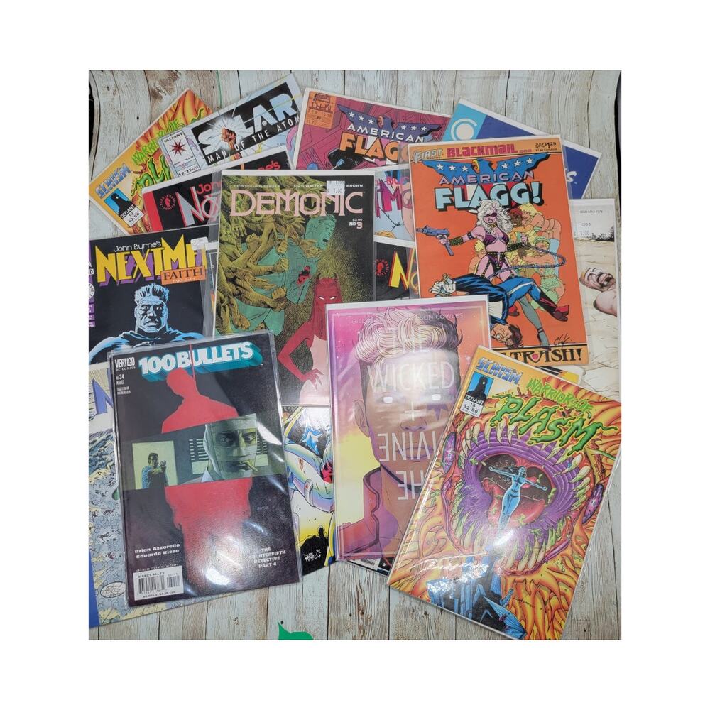 Comic Book lot of 20 Bagged & Boarded N/M Condition